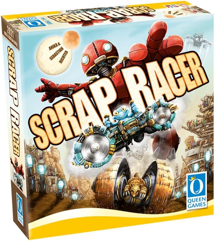 Queen Games Scrap Racer Board Game | CCGPrime