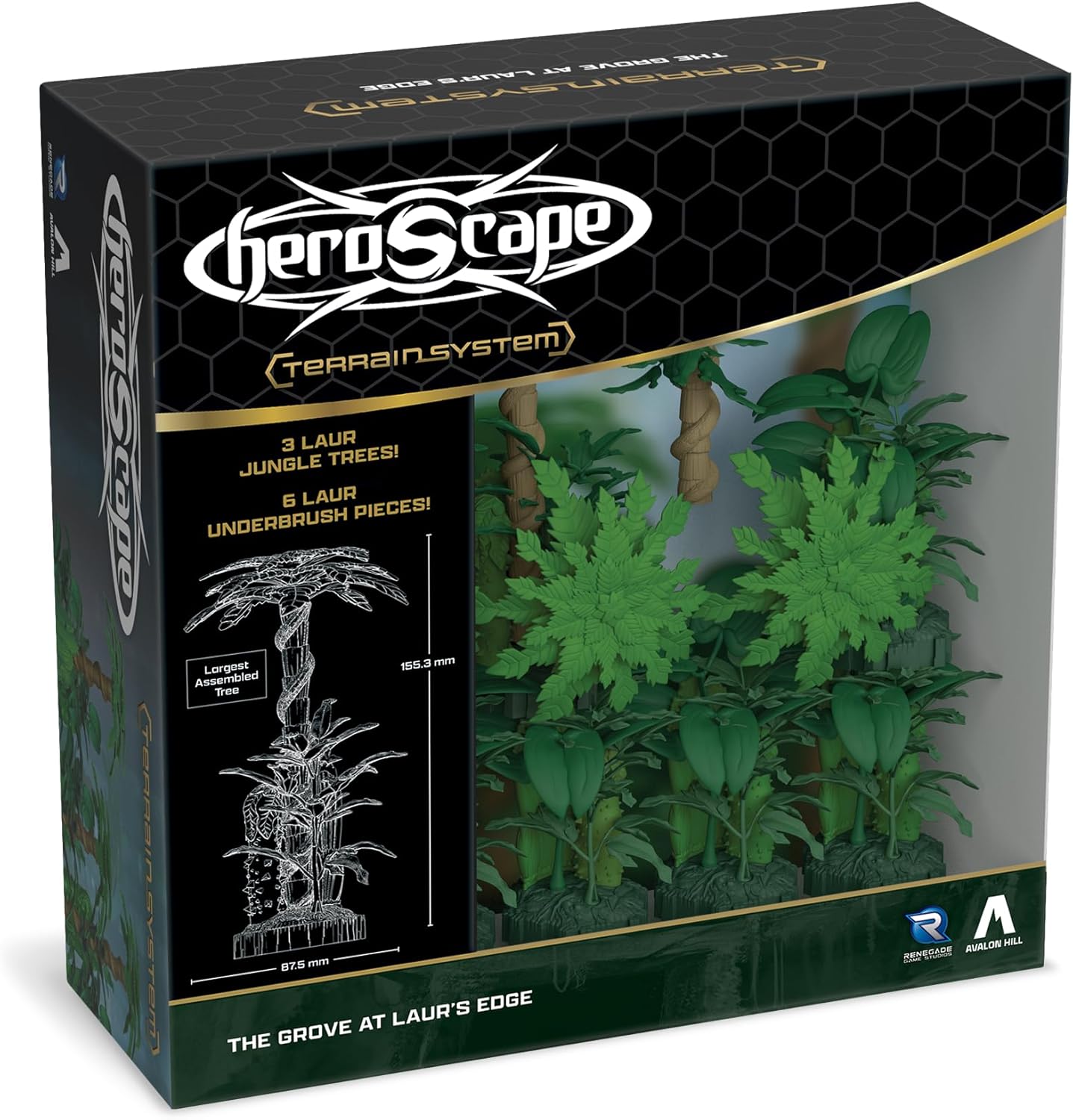 Renegade Game Studios Heroscape The Grove at Laur's Edge Terrain Pack | CCGPrime