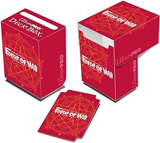 Ultra Pro Official Force of Will Red Magic Circle Deck Box | CCGPrime