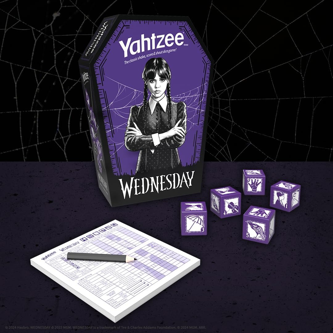 Yahtzee: Wednesday Dice Game | CCGPrime