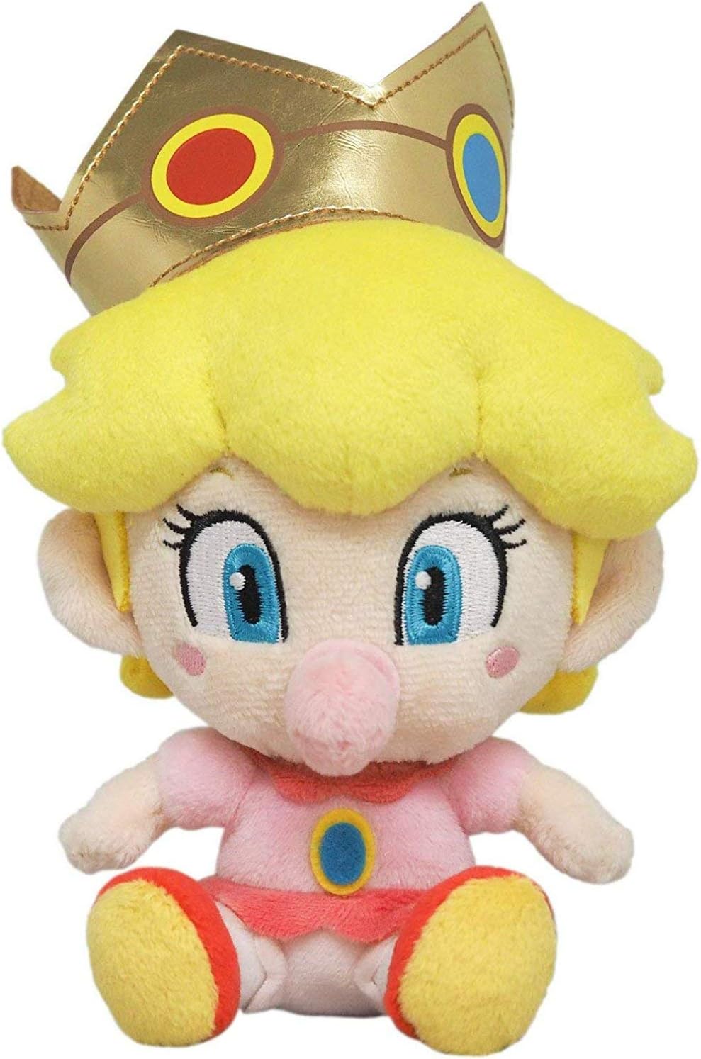 Little Buddy Super Mario Plush Baby Peach, 5-Inch | CCGPrime