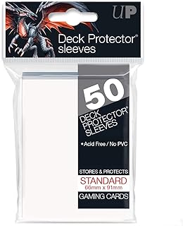 Ultra Pro Deck Protector Sleeves: Standard Size: White | CCGPrime