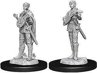 D&D Nolzurs Marvelous Unpainted Miniatures: Wave 7: Half-Elf Female Bard | CCGPrime