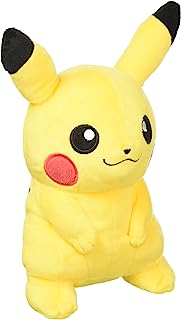 Sanei Pokemon All Star Series Pikachu Stuffed Plush, 7", Yellow (PP01) | CCGPrime