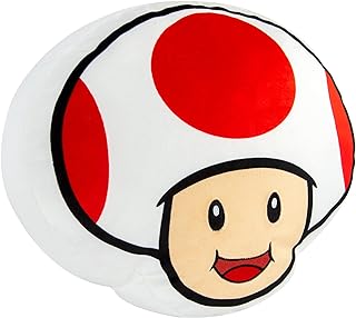 Club Mocchi Mocchi- Super Mario Toad Mega Plush Toy, 15 inch | CCGPrime