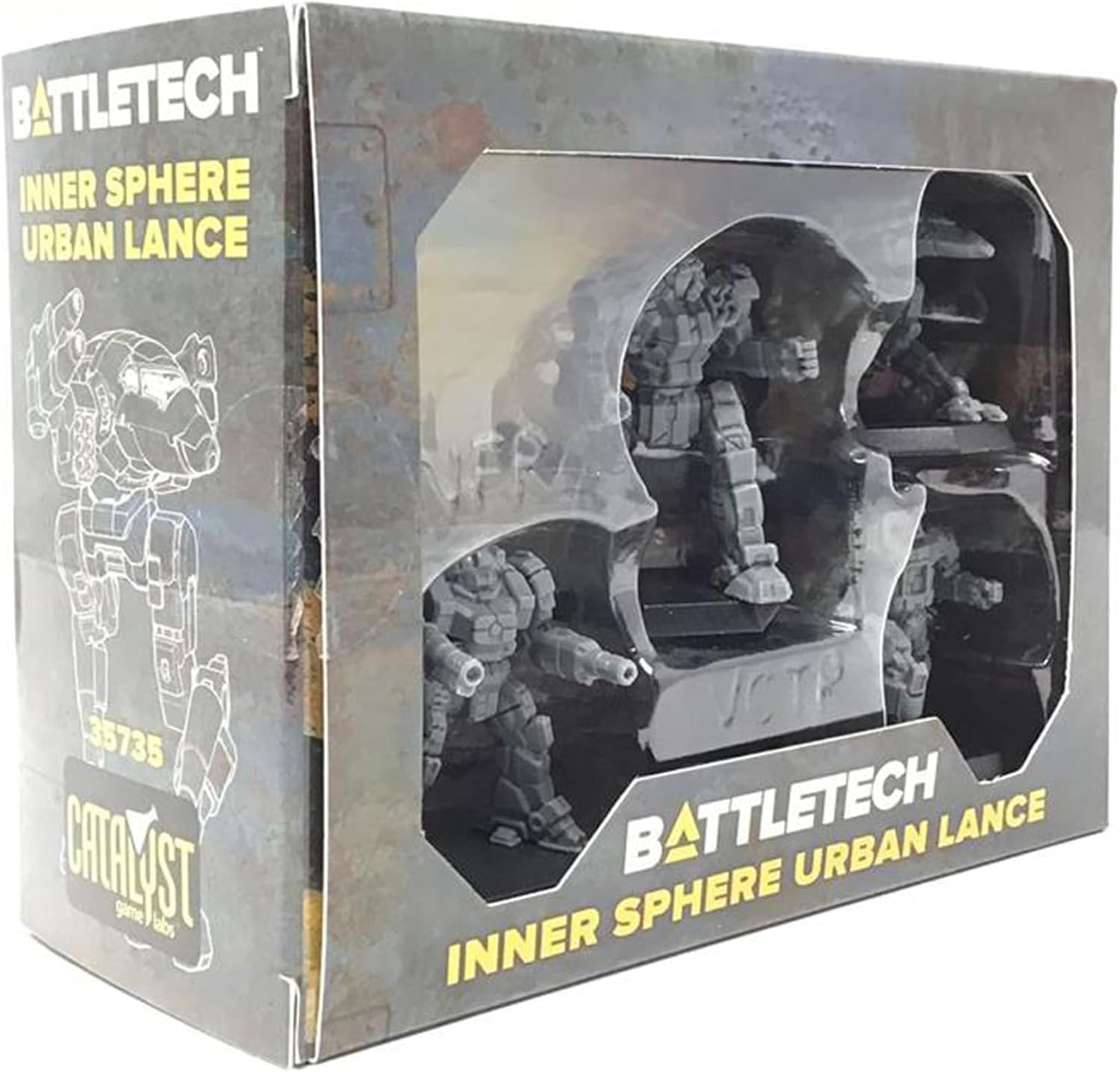 Battletech: Miniature Force Pack - Inner Sphere Urban Lance | CCGPrime