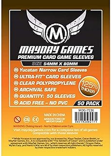 Premium Yucatan Narrow Card Game Sleeves 54 X 80 MM | CCGPrime