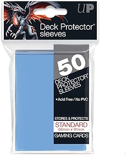 Ultra Pro Deck Protector Sleeves: Standard Size: Light Blue | CCGPrime