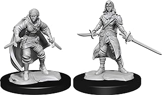 D&D Nolzur's Marvelous Unpainted Miniatures: W14 Half-Elf Rogue Female | CCGPrime