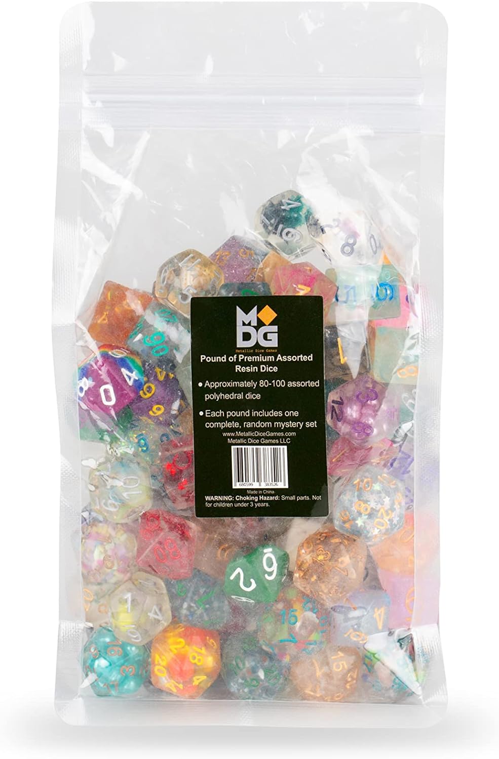 FanRoll by Metallic Dice Games Premium Assorted Dozens of Resin Dice | CCGPrime