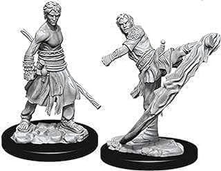 Dungeons & Dragons Nolzur`s Marvelous Unpainted Miniatures: W10 Male Half-Elf Monk | CCGPrime