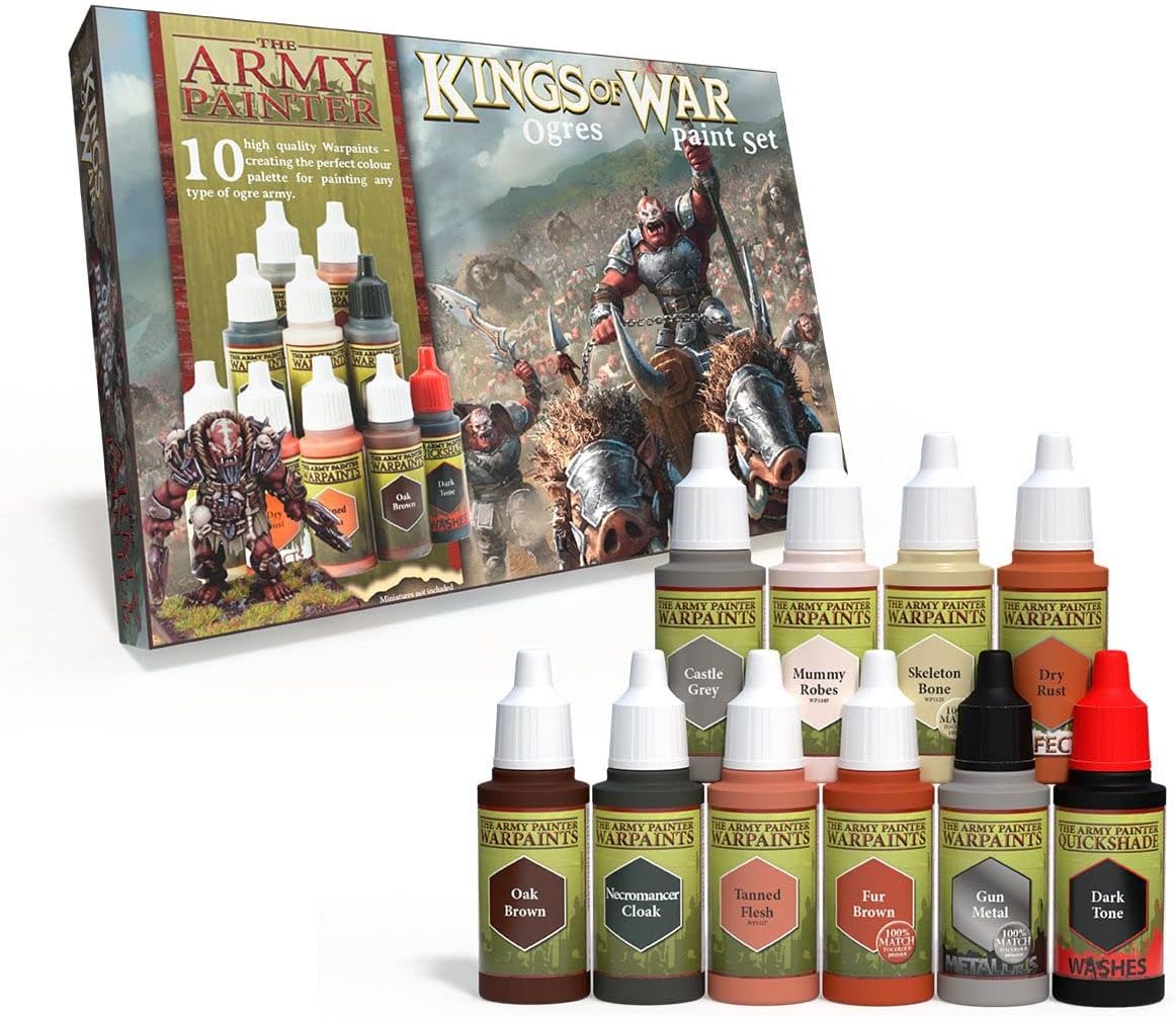 Warpaints: Kings of War Ogres Paint Set (10) | CCGPrime