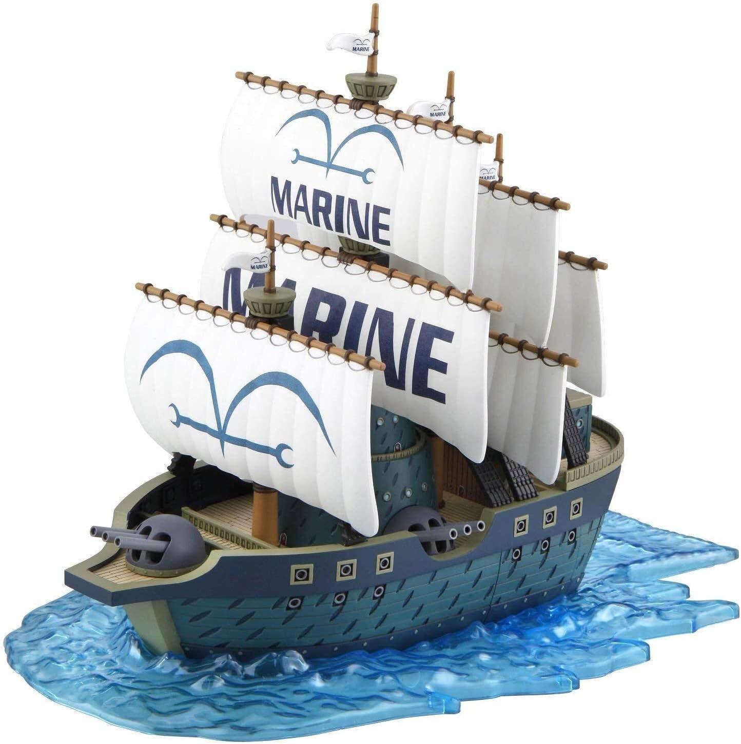 Bandai Hobby - One Piece - (2203040) 07 Marine Ship Grand Ship Collection Model Kit | CCGPrime