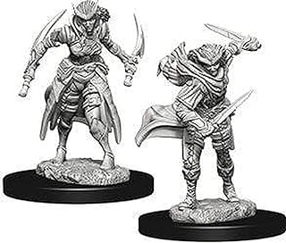 Dungeons & Dragons Nolzur`s Marvelous Unpainted Miniatures: W7 Tiefling Female Rogue | CCGPrime