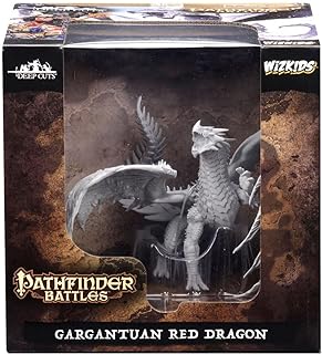 Pathfinder Battles: Deep Cuts Unpainted Miniatures: Gargantuan Red Dragon | CCGPrime