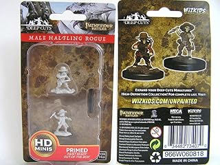 Pathfinder Deep Cuts Unpainted Miniatures: Wave 6: Male Halfling Rogue | CCGPrime