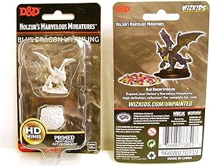 Dungeons & Dragons Nolzur`s Marvelous Unpainted Miniatures: W10 Blue Dragon Wyrmling | CCGPrime