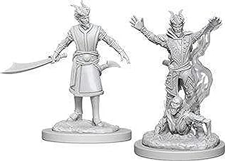 Dungeons & Dragons Nolzur`s Marvelous Unpainted Miniatures: W6 Male Tiefling Warlock | CCGPrime