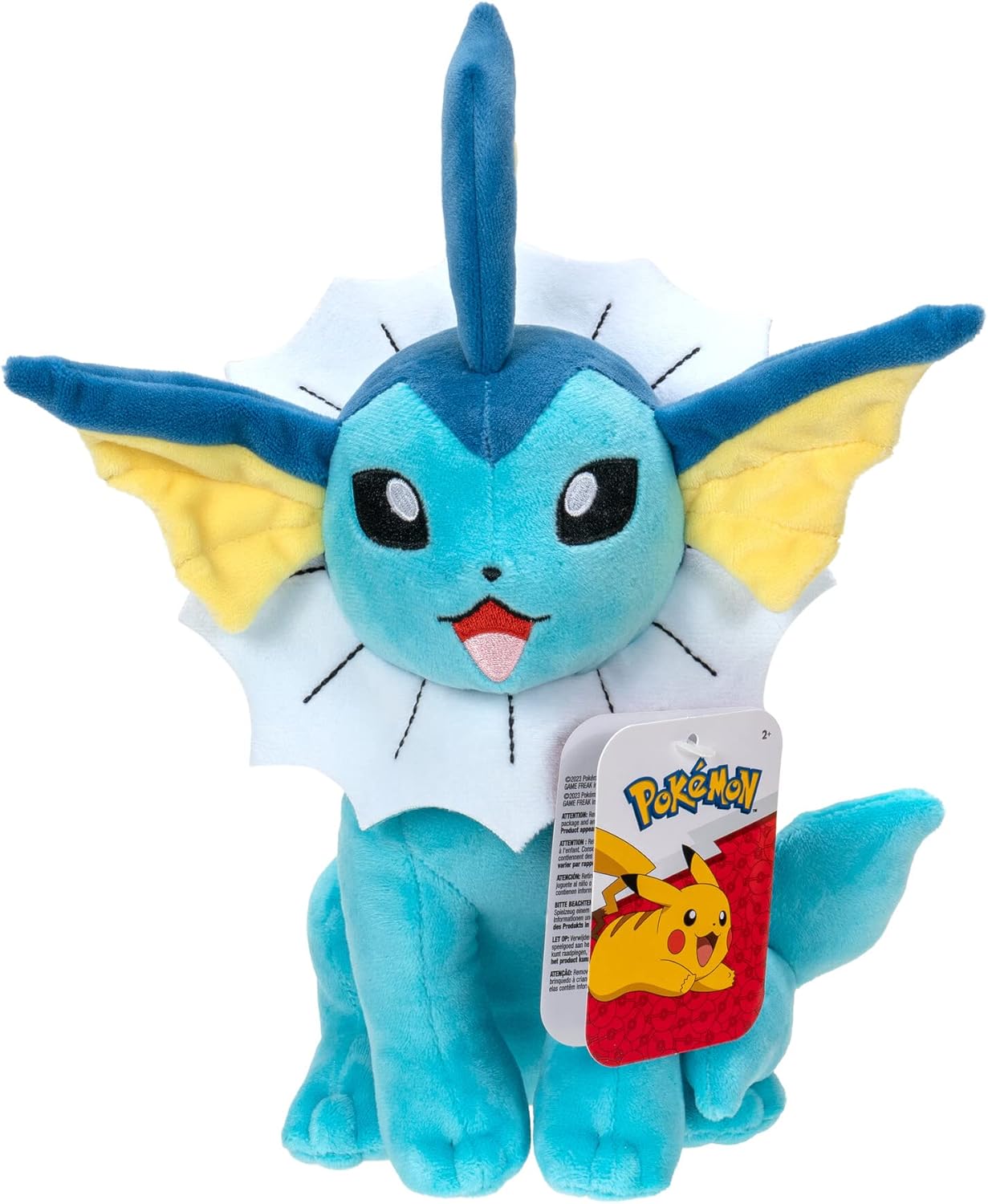 Pokemon 8" Plush Vaporeon | CCGPrime