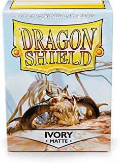 Dragon Shield Sleeves Matte Card Game, Ivory | CCGPrime