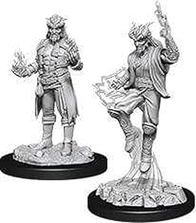 Dungeons & Dragons Nolzur`s Marvelous Unpainted Miniatures: W12 Male Tiefling Sorcerer | CCGPrime