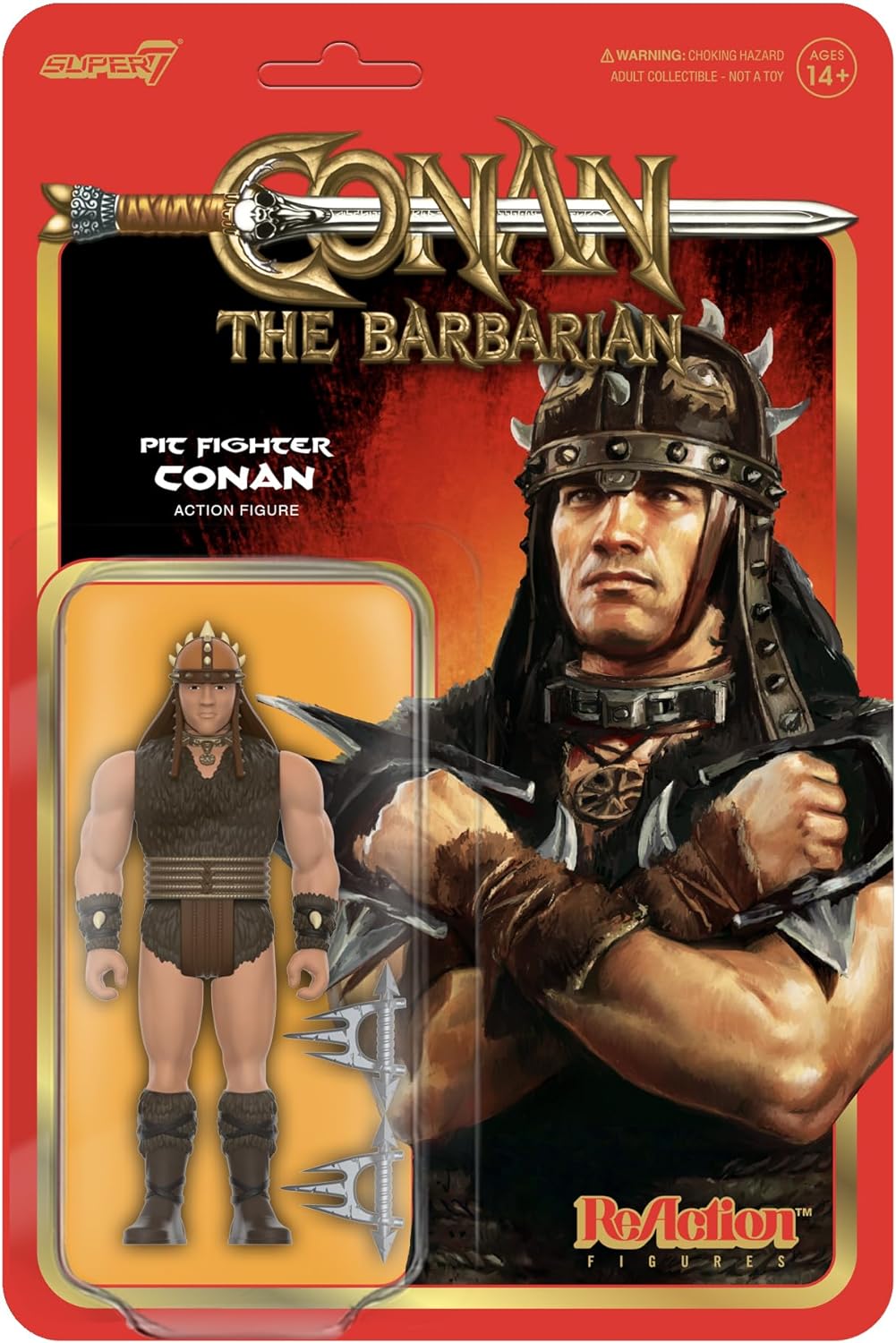 Conan The Barbarian Reaction Figures Wave 01 - Pit Fighter Conan | CCGPrime