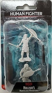 Dungeons & Dragons Nolzur`s Marvelous Unpainted Miniatures: W13 Human Fighter Male | CCGPrime