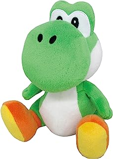 Little Buddy Super Mario All Star Collection 1416 Yoshi Stuffed Plush, 8" | CCGPrime