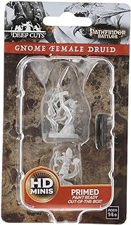 Pathfinder Deep Cuts Unpainted Miniatures: W5 Gnome Female Druid | CCGPrime