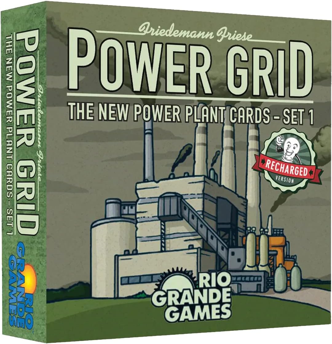 Power Grid New Power Plant Cards - Set 1 | CCGPrime