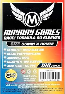 Race! Formula 90 Card Sleeves (pack of 100) (55 X 80 MM) | CCGPrime