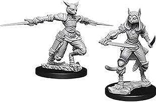 Dungeons & Dragons Nolzur`s Marvelous Unpainted Miniatures: W9 Female Tabaxi Rogue | CCGPrime