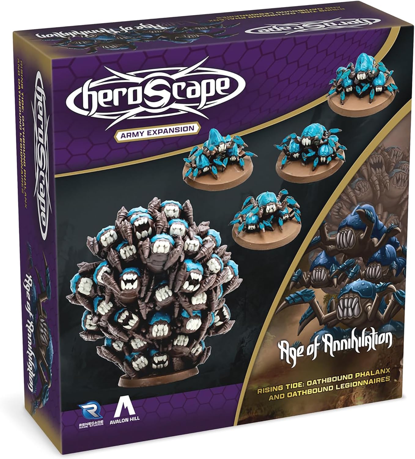 Heroscape: Rising Tide – Oathbound Phalanx & Oathbound Legionnaires Army Expansion | CCGPrime