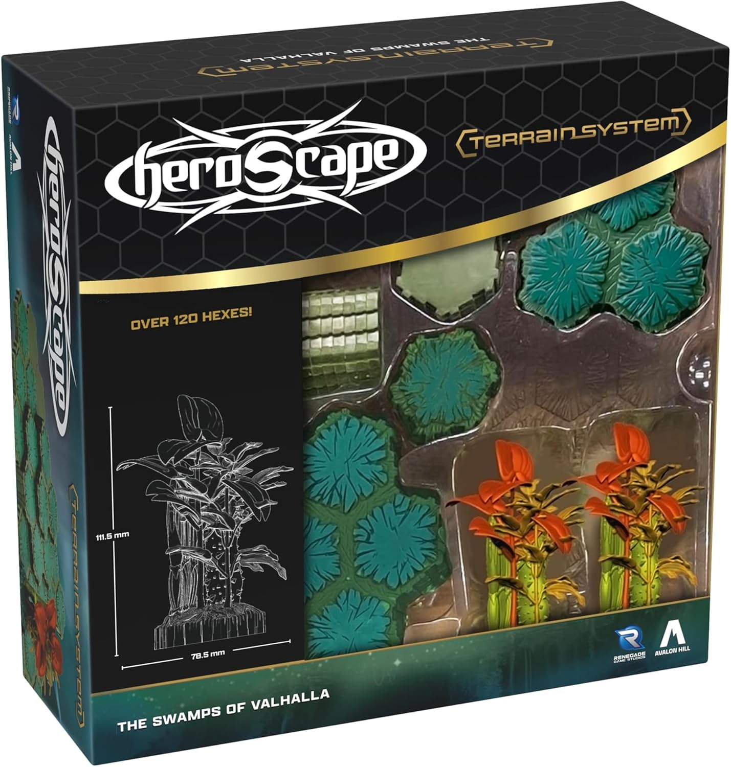 Renegade Games: Heroscape: The Swamps of Valhalla - Terrain System Expansion | CCGPrime