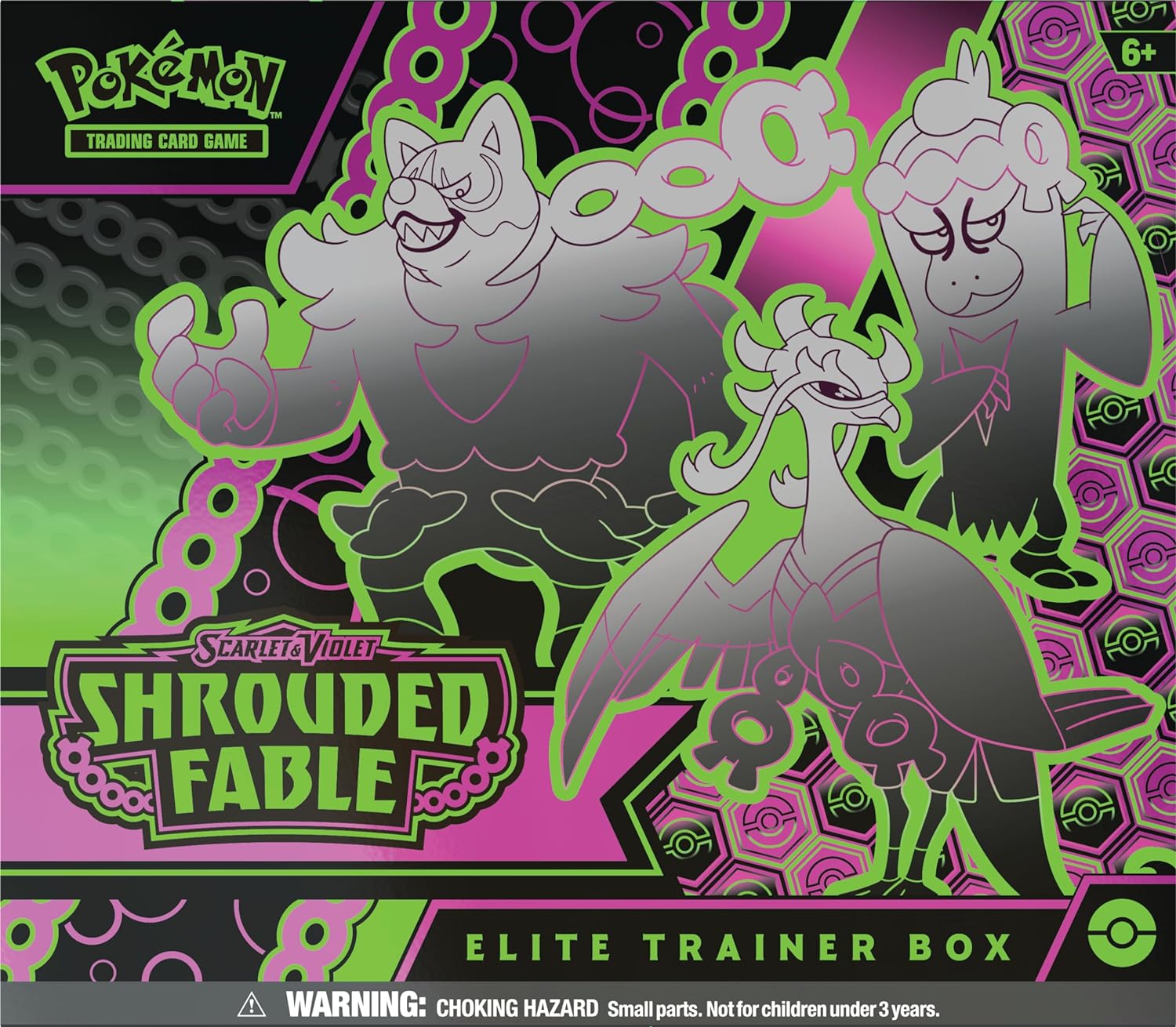 Pokemon TCG: Scarlet and Violet Shrouded Fable Elite Trainer Box | CCGPrime