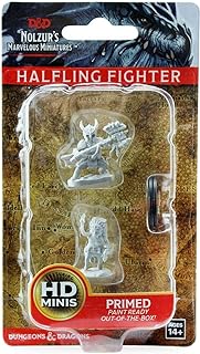 NECA D&D Nolzurs Marvelous Unpainted Miniatures: Wave 6: Female Halfing Fighter | CCGPrime