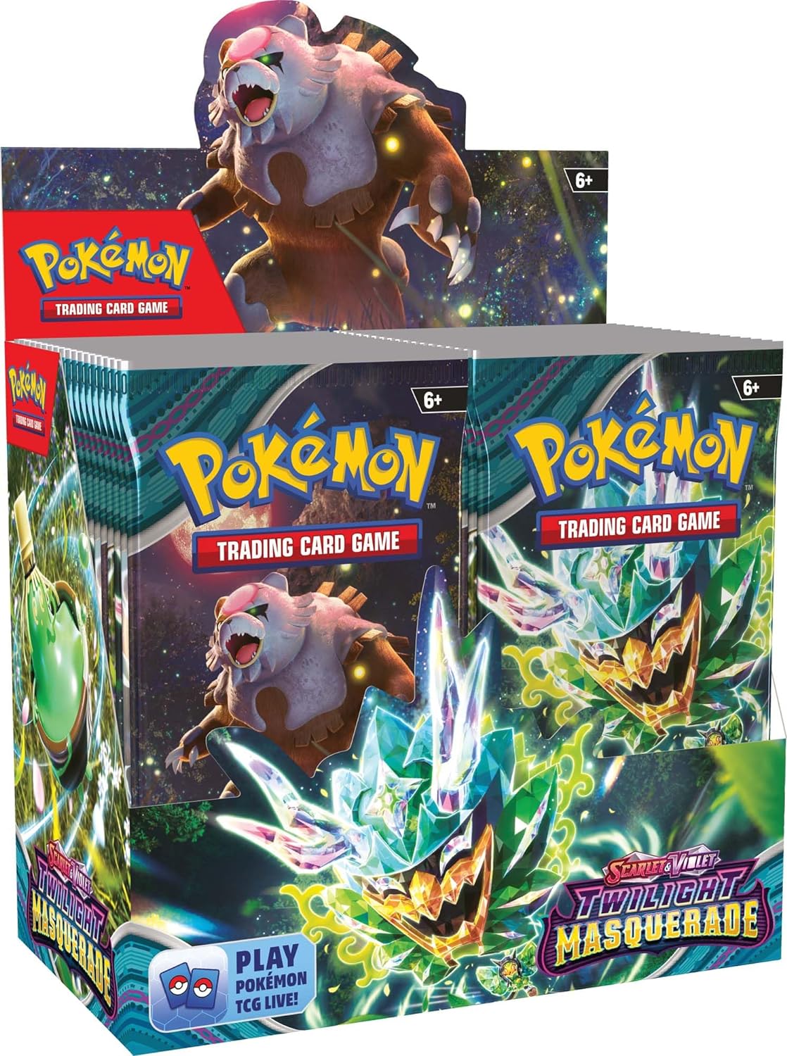 POKEMON TCG: Scarlet and Violet Twilight Masquerade Booster Box | CCGPrime