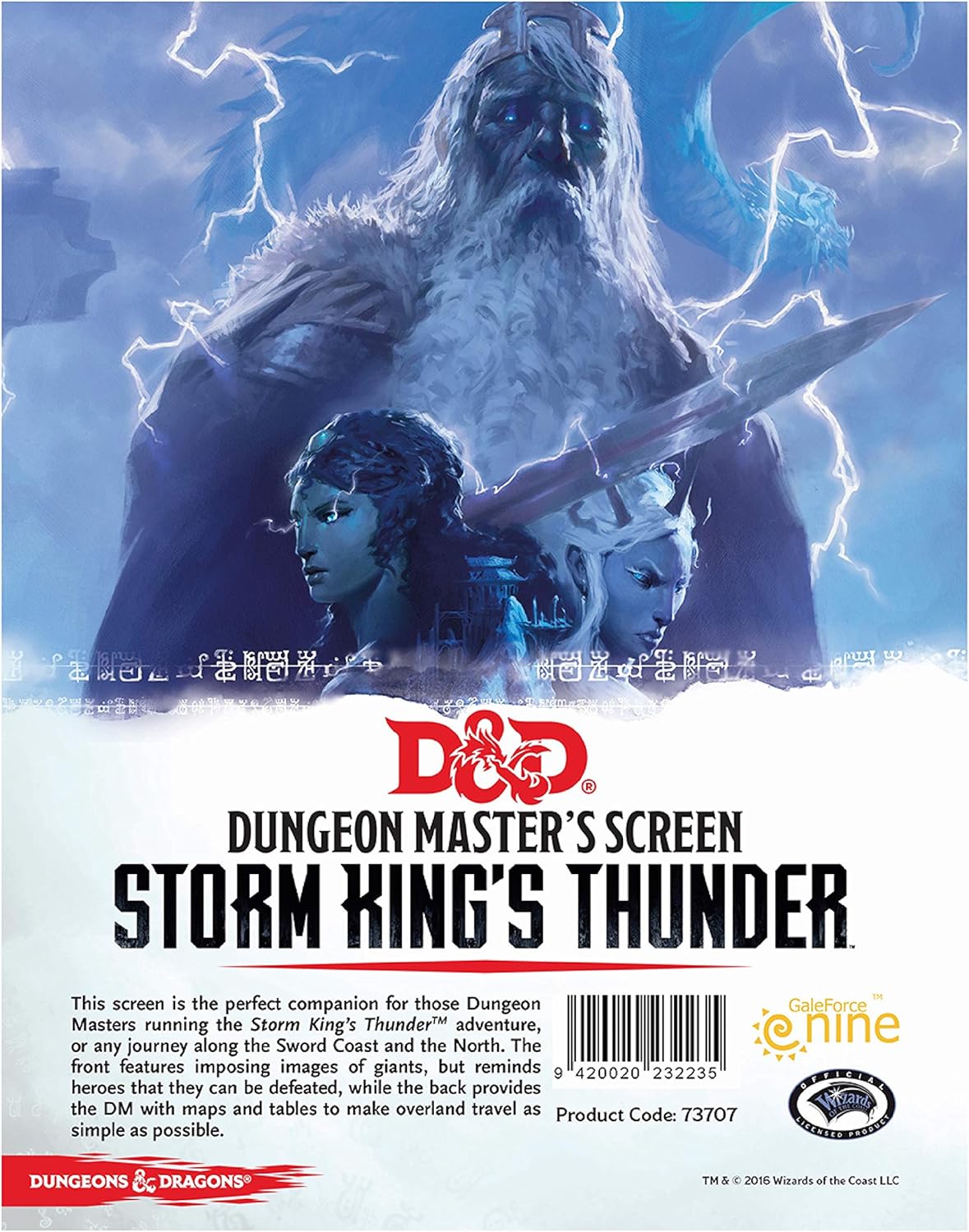 Dungeons & Dragons - "Storm Kings Thunder" DM Screen | CCGPrime