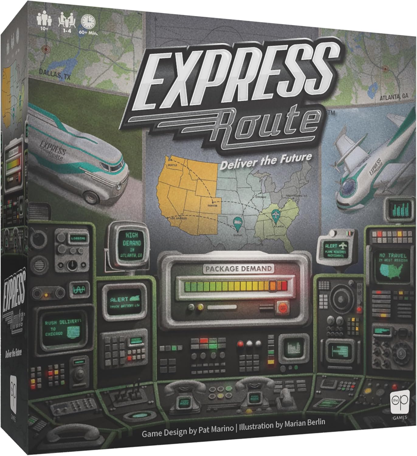 Express Route Board Game | Light Strategy Cooperative Board Game | CCGPrime