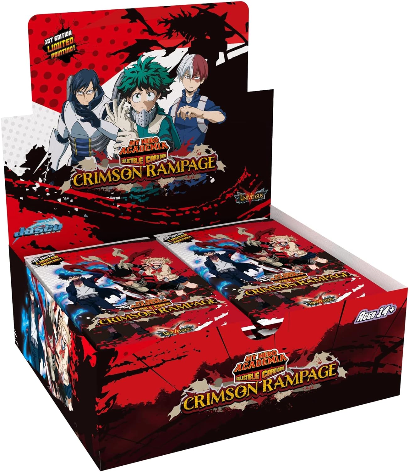 My Hero Academia Collectible Card Game Series 2 Unlimited Crimson Rampage Booster Pack | CCGPrime