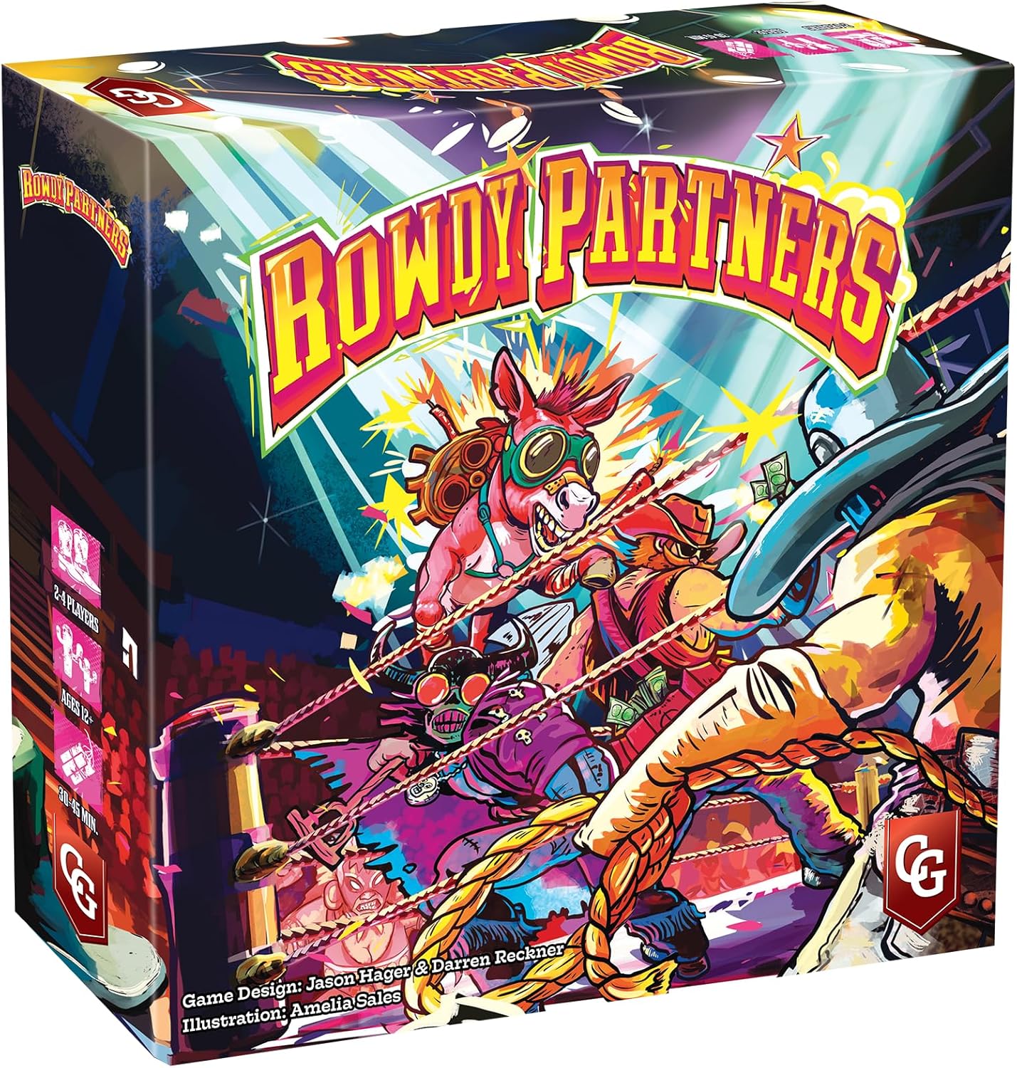 Rowdy Partners - Strategy Card Game for 2-4 Players | CCGPrime