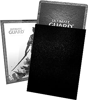 Ultimate Guard Katana Sleeves Standard Size Black (100) | CCGPrime