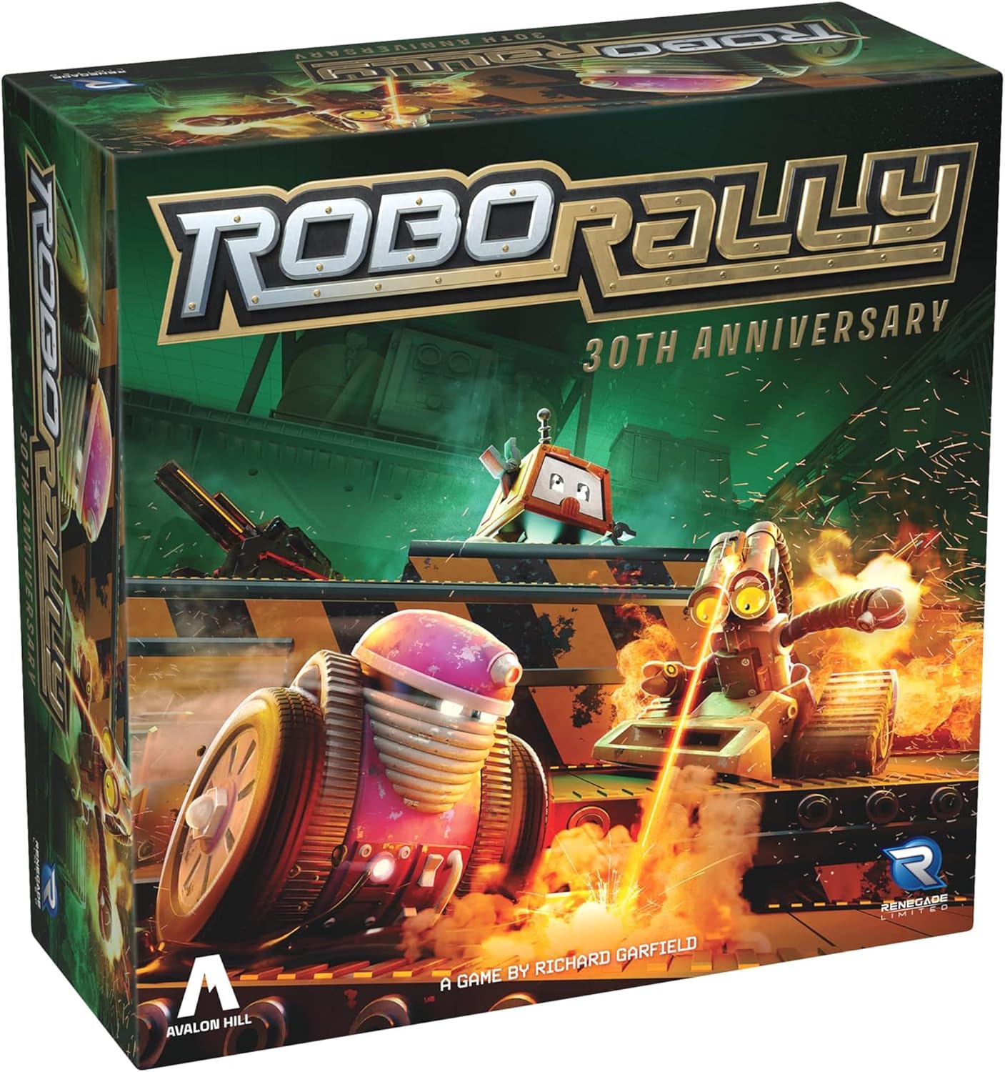 Renegade Game Studios: Robo Rally: 30th Anniversary Edition | CCGPrime