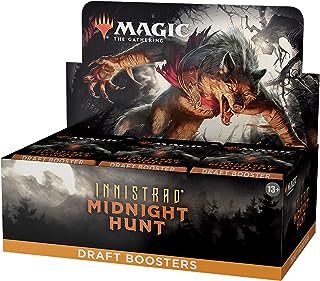 Magic: The Gathering Innistrad: Midnight Hunt Draft Booster Box | 36 Packs | CCGPrime