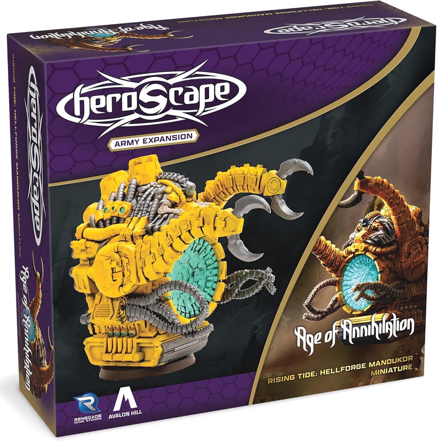 Renegade Games: Heroscape: Rising Tide – Hellforge Mandukor Army Expansion | CCGPrime