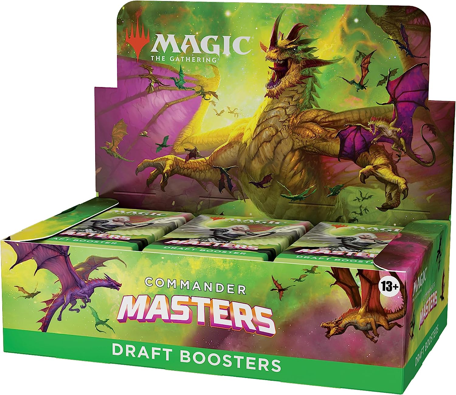 Magic The Gathering Commander Masters Draft Booster Box | CCGPrime