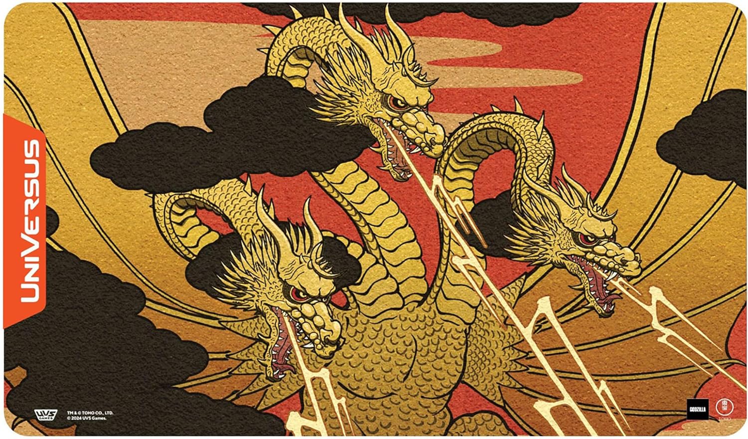 UniVersus Godzilla Challenger Series - King Ghidorah Playmat | CCGPrime