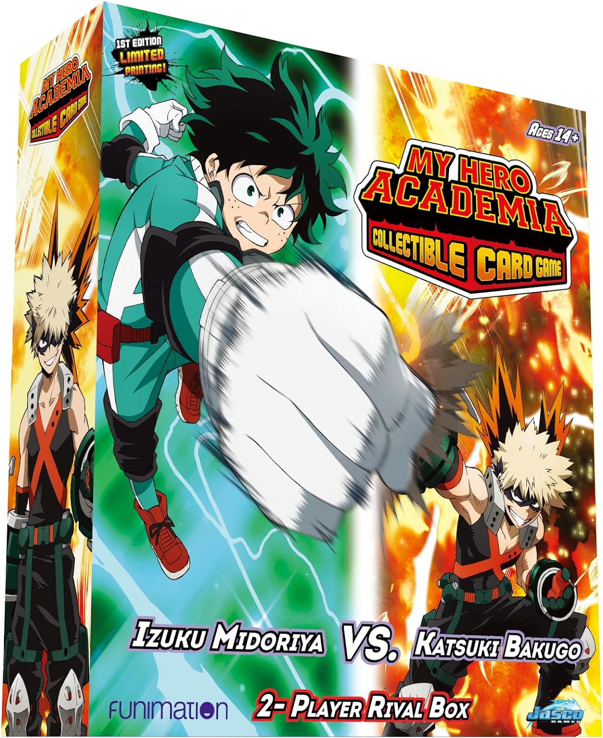 My Hero Academia Collectible Card Game Izuku Midoriya vs. Katsuki Two Player Rival Decks | CCGPrime