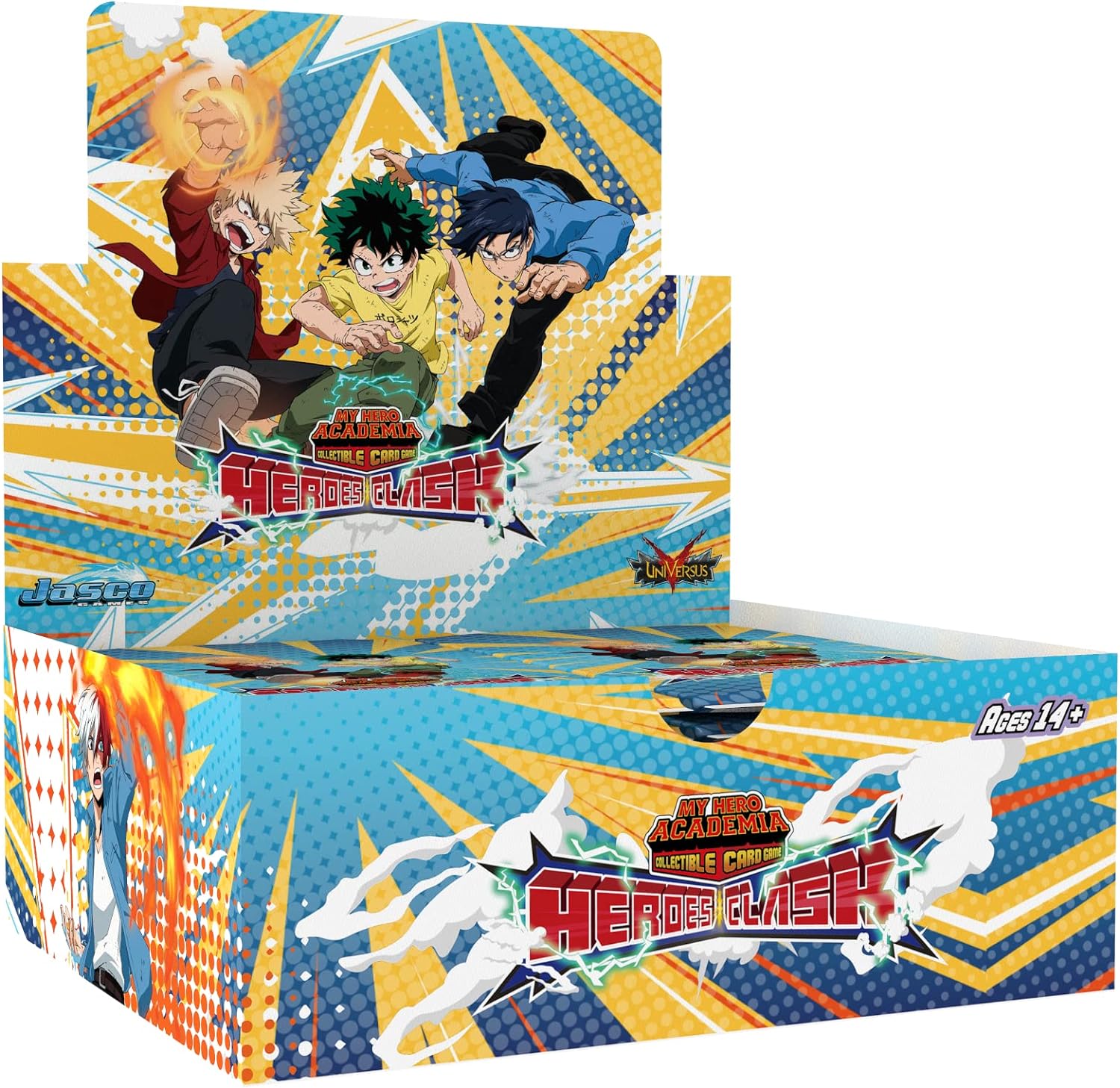 My Hero Academia Collectible Card Game Series 3 Unlimited Heroes Clash Booster Display | CCGPrime