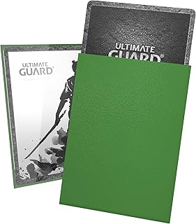 Ultimate Guard Katana Sleeves Standard Size Green (100) | CCGPrime